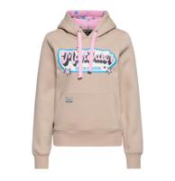 Queen Kerosin Man Eater Hoodie Beige-2XL