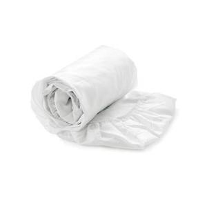 Heckett & Lane Hoeslaken Elementi Katoen Satijn 40cm Hoekhoogte white