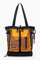Grote nylon tote rugzak - GREEN - U