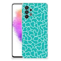 Samsung Galaxy A73 5G | Hoesje maken | Cracks Blue