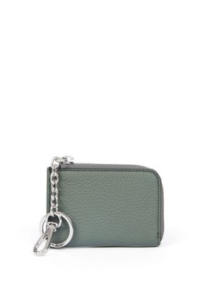 Maison Margiela portefeuille en cuir à fermeture zippée - Vert