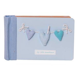 Fotoboek met insteekhoesjes blauw