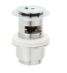 Kirchhoff DAV-2WK aftapkraan, chroom, 1 1/4" x 65 mm - 98807320