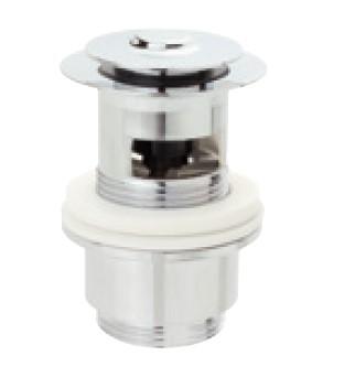 Kirchhoff DAV-2WK aftapkraan, chroom, 1 1/4" x 65 mm - 98807320