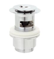 Kirchhoff DAV-2WK aftapkraan, chroom, 1 1/4" x 65 mm - 98807320