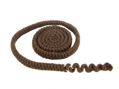 Wol crepe middenbruin 100 cm Wol crepe middenbruin 100 cm