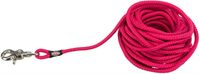 TRIXIE HONDENRIEM SLEEPLIJN ROND MET TRIGGER SNAP HAAK FUCHSIA ROZE 10 MTRX0,6 CM - thumbnail