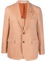 Tagliatore blazer boutonné à chevrons - Orange