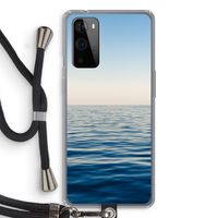 Water horizon: OnePlus 9 Pro Transparant Hoesje met koord