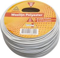 Poly.waslijn droogmolen wit - Deltafix