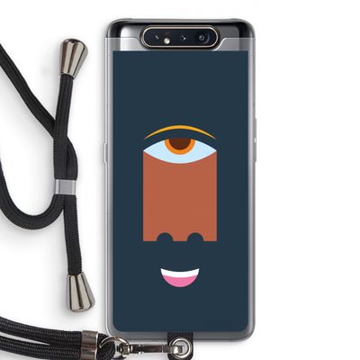 Mono M: Samsung Galaxy A80 Transparant Hoesje met koord