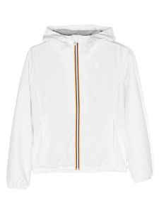 K Way Kids veste à patch logo - Blanc