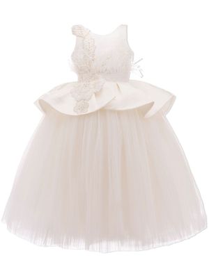 Tulleen robe Belridge à fleurs - Blanc