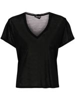 TOM FORD t-shirt à effet de transparence - Noir