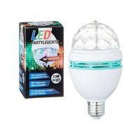 5x Stuks disco lampen/lichten E27 fitting 360 graden roterend - thumbnail