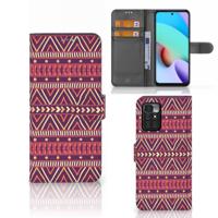 Xiaomi Redmi 10 | Telefoon Hoesje | Aztec Paars