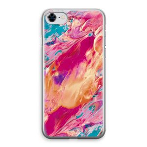 Pastel Echoes: iPhone 8 Transparant Hoesje