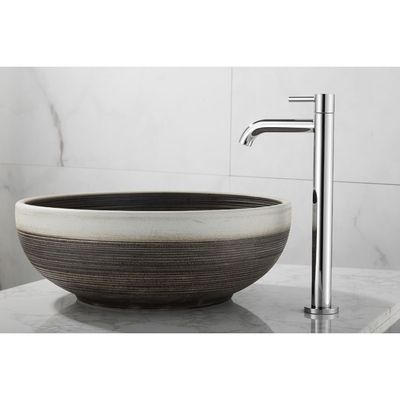Fonteinkraan SaniClear Talpa | Opbouw | Koudwater kraan | Hoog model | 1-hendel | Rond | Chroom