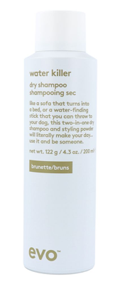 Evo Hair Water Killer Dry Shampoo Brunette
