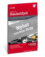 Wandelkaart Hoyfjellskart Haukelifjell | Noorwegen | Calazo