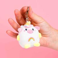 Eenhoorn knuffel sleutelhanger