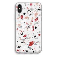 Terrazzo N°12: iPhone X Transparant Hoesje