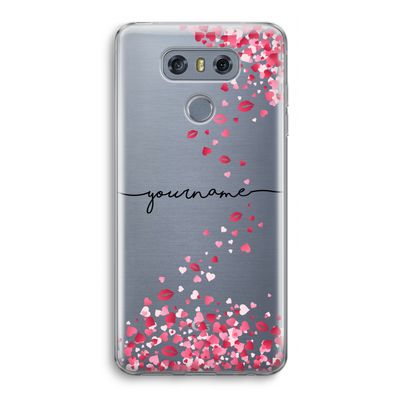 Hartjes en kusjes: LG G6 Transparant Hoesje