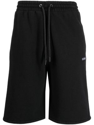 Off-White short de jogging Stitch Diag - Noir