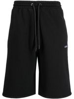 Off-White short de jogging Stitch Diag - Noir