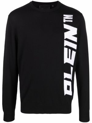 Philipp Plein pull à logo imprimé - Noir