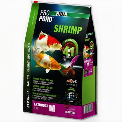JBL Propond Shrimp M 1kg - Hoogwaardig Koi Voer 15-85cm voor Gezonde Groei & Intense Kleuren