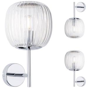 Paulmann Ruya 71140 Wandlamp E14 Glas, Chroom