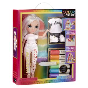 Rainbow High Color & Create Fashion Doll- Character 1 (blue eyes)