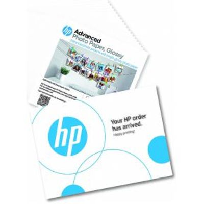 HP Advanced Photo Paper, Glossy, 65 lb, 5 x 5 in. (127 x 127 mm), 20 sheets HP Advanced Photo Paper, Glossy, 65 lb, 5 x 5 in. (127 x 127 mm), 20 sheets