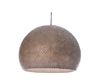 Hanglamp Wangi Gold Bol met open onderzijde