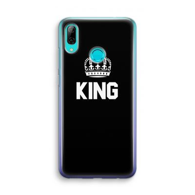 King zwart: Huawei P Smart (2019) Transparant Hoesje