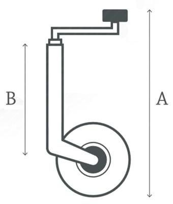WINTERHOFF steunwiel stuetzrad .