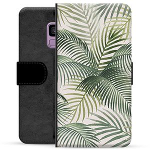 Samsung Galaxy S9 Premium Portemonnee Hoesje - Tropic