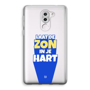Laat de zon in je hart: Honor 6X Transparant Hoesje