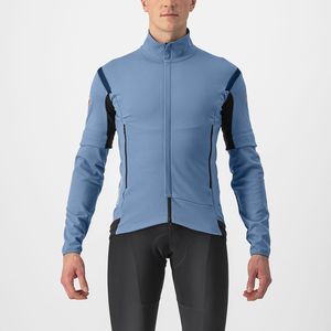 Castelli Perfetto RoS 2 Convertible jacket lichtblauw heren XXL