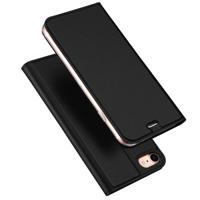 DUX DUCIS Skin Pro Series horizontale Flip PU + TPU lederen case voor de iPhone 8 & 7 met houder & card slots (zwart)