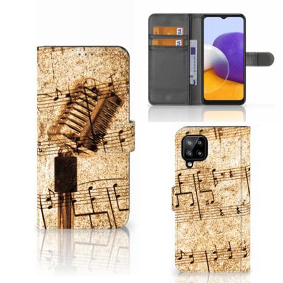 Samsung Galaxy A22 4G | M22 | Telefoonhoesje met foto | Bladmuziek