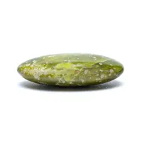 Jumbo Edelsteen Gele Serpentijn - 7 cm