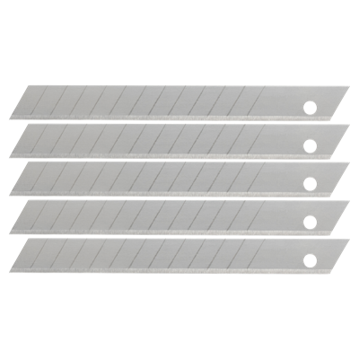 Wolfcraft Afbreekmessen | In box | 9mm | 5 stuks - 4180000