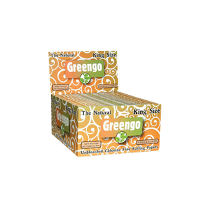 Greengo Greengo Unbleached King Size Regular 50 stuks