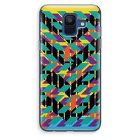 Skew Bee 1: Samsung Galaxy A6 (2018) Transparant Hoesje