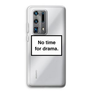 No drama: Huawei P40 Pro Plus Transparant Hoesje