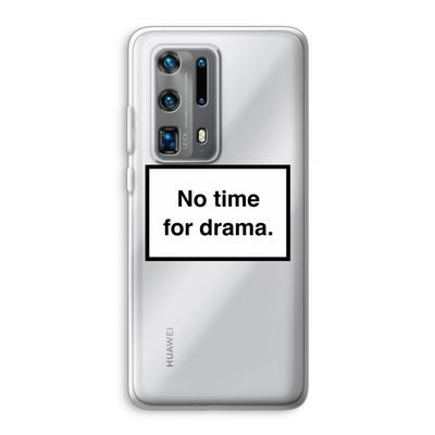 No drama: Huawei P40 Pro Plus Transparant Hoesje