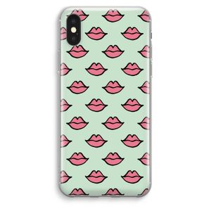 Lipjes: iPhone XS Max Transparant Hoesje