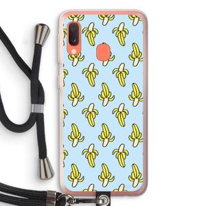 Bananas: Samsung Galaxy A20e Transparant Hoesje met koord